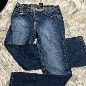 Savage Jeans Women Size 9/10 Blue Denim Jeans Boot Cut Country